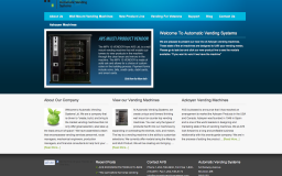 Automatic Vending Systems WordPress Website Design