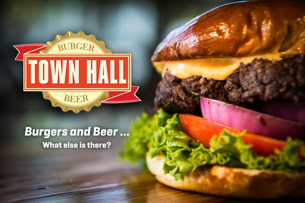 Town Hall Burger and Beer Marketing and Photography